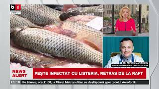 Alertă Medicală În Supermarket  / Pește Infectat Cu Listeria, Retras De La Raft. Știri B1Tv_1 Iunie