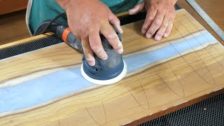 River Table, Part 3: How to Get a Perfectly Flat Table Top