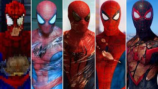 Battle Damage Suit Evolution in Spider-Man Games