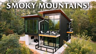 Vayhaus - 10 Guest Modern Luxury Smoky Mountain Cabin! Airbnb Tour!