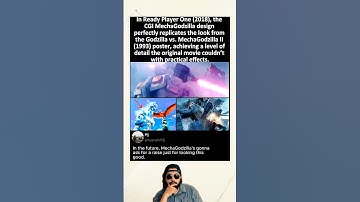 In Ready Player One (2018), the CGI MechaGodzilla design perfectly replicates the look