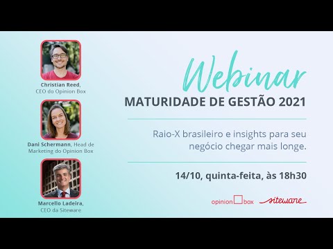 Maturidade de gestão 2021 - Raio-X brasileiro e insights para aperfeiçoar a gestão do seu negócio