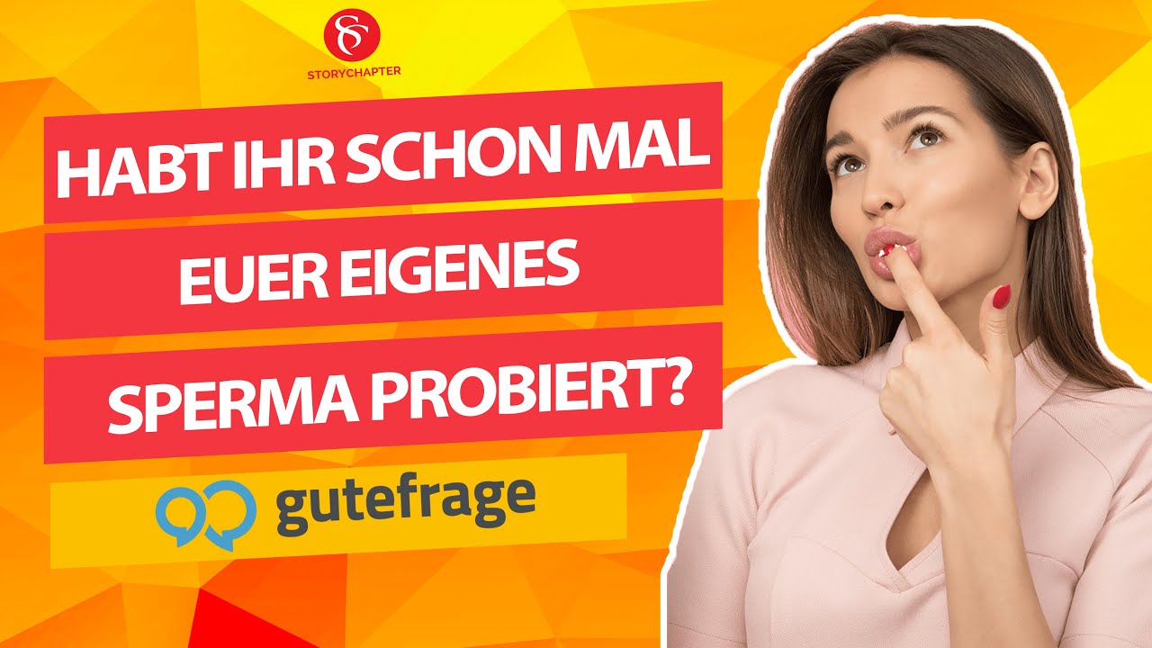Eigenes Sperma Schluckenfeed