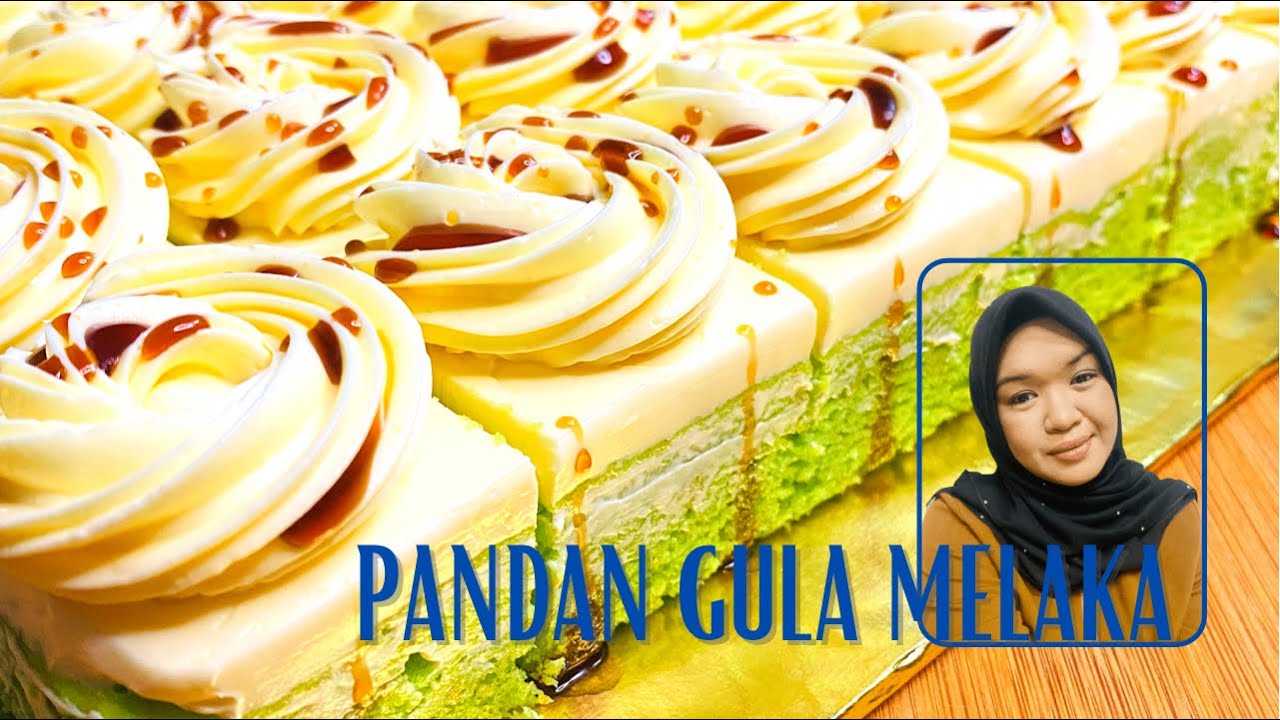 Pandan Gula Melaka & Swiss Meringue Buttercream | Ibu duit