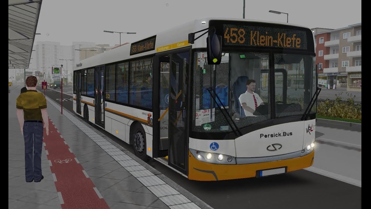 OMSI 2. Map Lemmental v3, Line 458, Solaris Urbino 12. Part 1