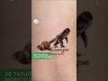 "Sé fuerte como PUNCH" | Se tatuó al monito viral