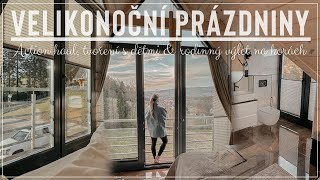 VELIKONOČNÍ PRÁZDNINY | Action haul, tvoření s dětmi & rodinný výlet na horách | ✨2024