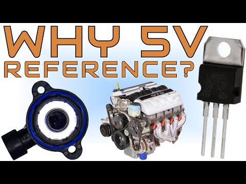 자동차 센서가 일반적으로 12V (자동차 전기) 대신 5V를 사용하는 이유 • 자동차 단순화