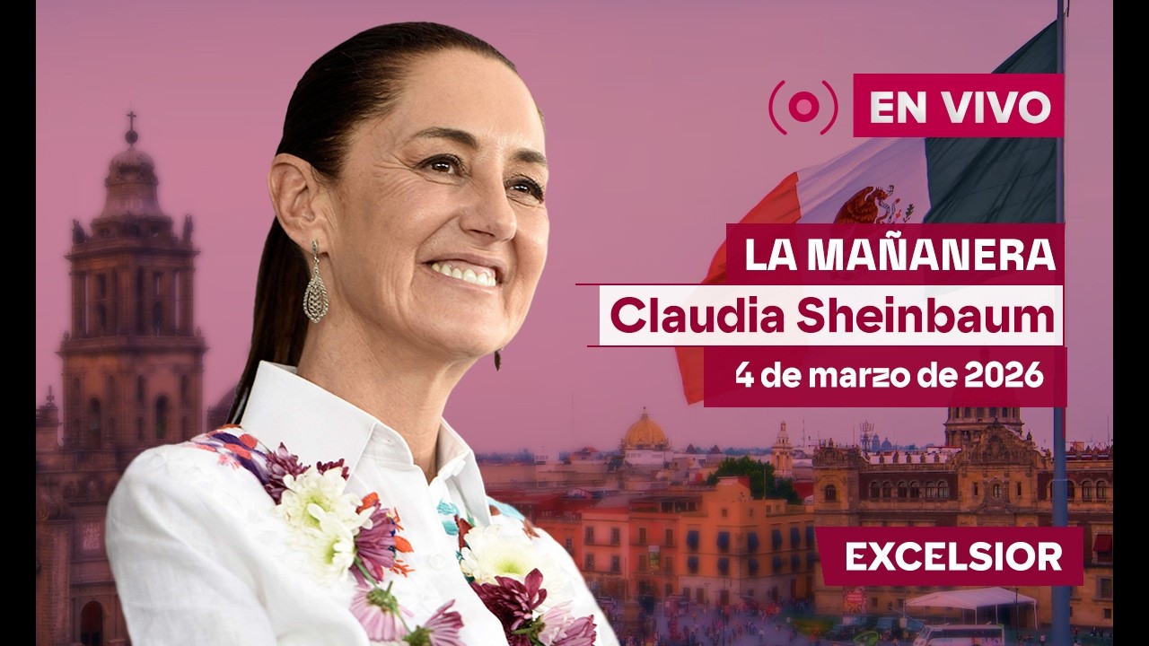 Mañanera de Claudia Sheinbaum, 4 de marzo de 2026 | EN VIVO