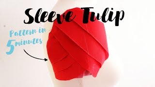 Tulip Sleeves design cutting tutorial