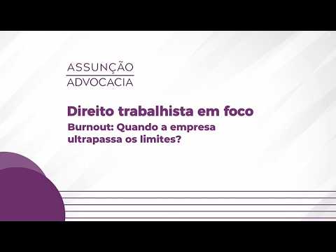Burnout. Quando a empresa ultrapassa os limites.
