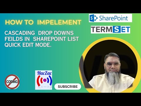 How To  Implement Cascading  Drop Downs fields in  Sharepoint List Quick Edit Mode without coding