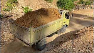 MUATAN CANTER NGERI BOSS | DUMP TRUCK | EXCAVATOR KOMATSU TUA