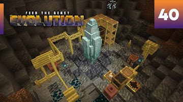 FTB Evolution #40 - NauTec Ruins and Prismarine Crystal Geode