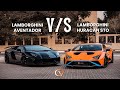 Lamborghini Aventador VS Huracan STO || CV Auto ||