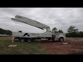 Using the concrete boom pump on a shop foundation.