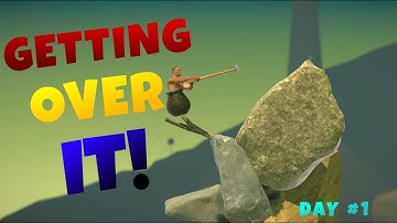 Getting Over It Gameplay | DAY #1 | No Commentary❌