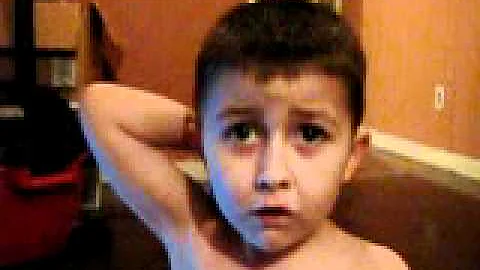 my lil man singin HELLO WORLD!