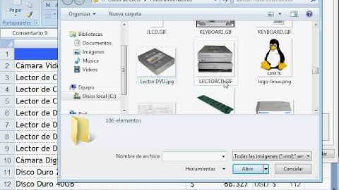 CURSO DE EXCEL - INSERTAR IMAGEN A COMENTARIO