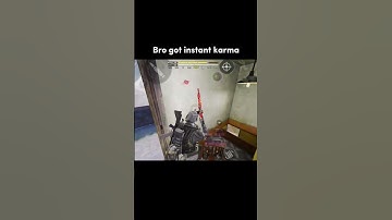 BRO GOT INSTANT KARMA💀 #codm #callofdutymobile