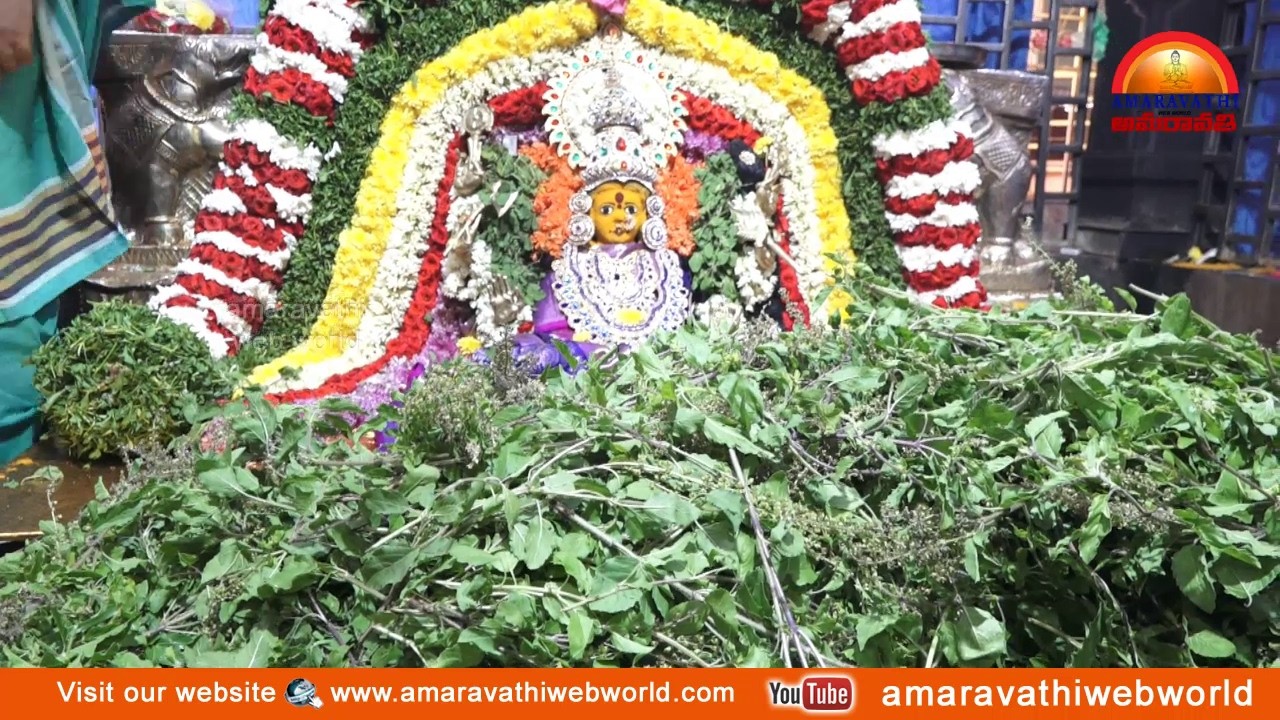 amaravathi :vsp-శ్రీ కనక మహాలక్ష్మి అమ్మవారి|| దేవి శరన్నవరాత్రుల మహోత్సవం|| ధైర్య లక్ష్మి అలంకారంలో