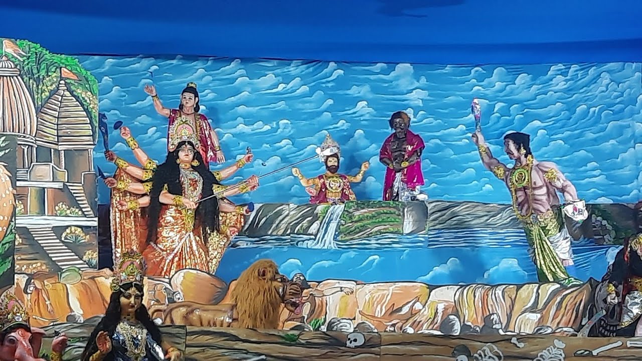 Mahisasur Vadh Jhanki 2024 || Panch Mandir || BOKARO THERMAL || JHARKHAND