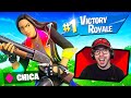 STRANGEST Duo Game EVER with Chica! (Fortnite)