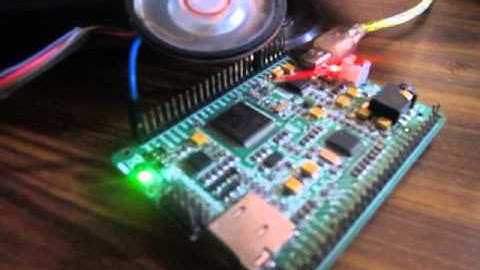 Hungarian Dance: Playback using DAC of STM32F407