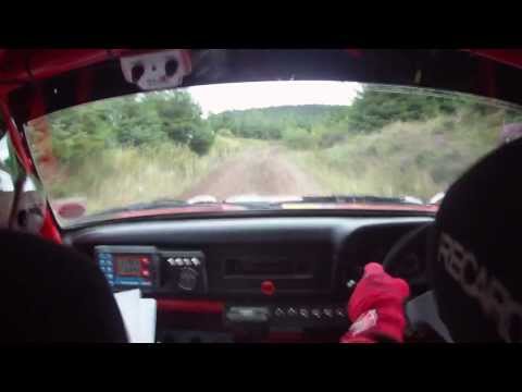 Marty Mc Cormack & David Moynihan Cork Forest Rally 2013 SS1