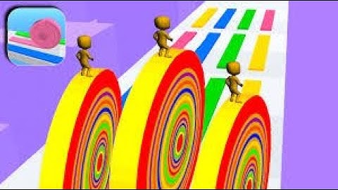 Layers Roll- Android Game I All Levels Android Walkthrough Mobile game Update (level 54-55) I AGTV