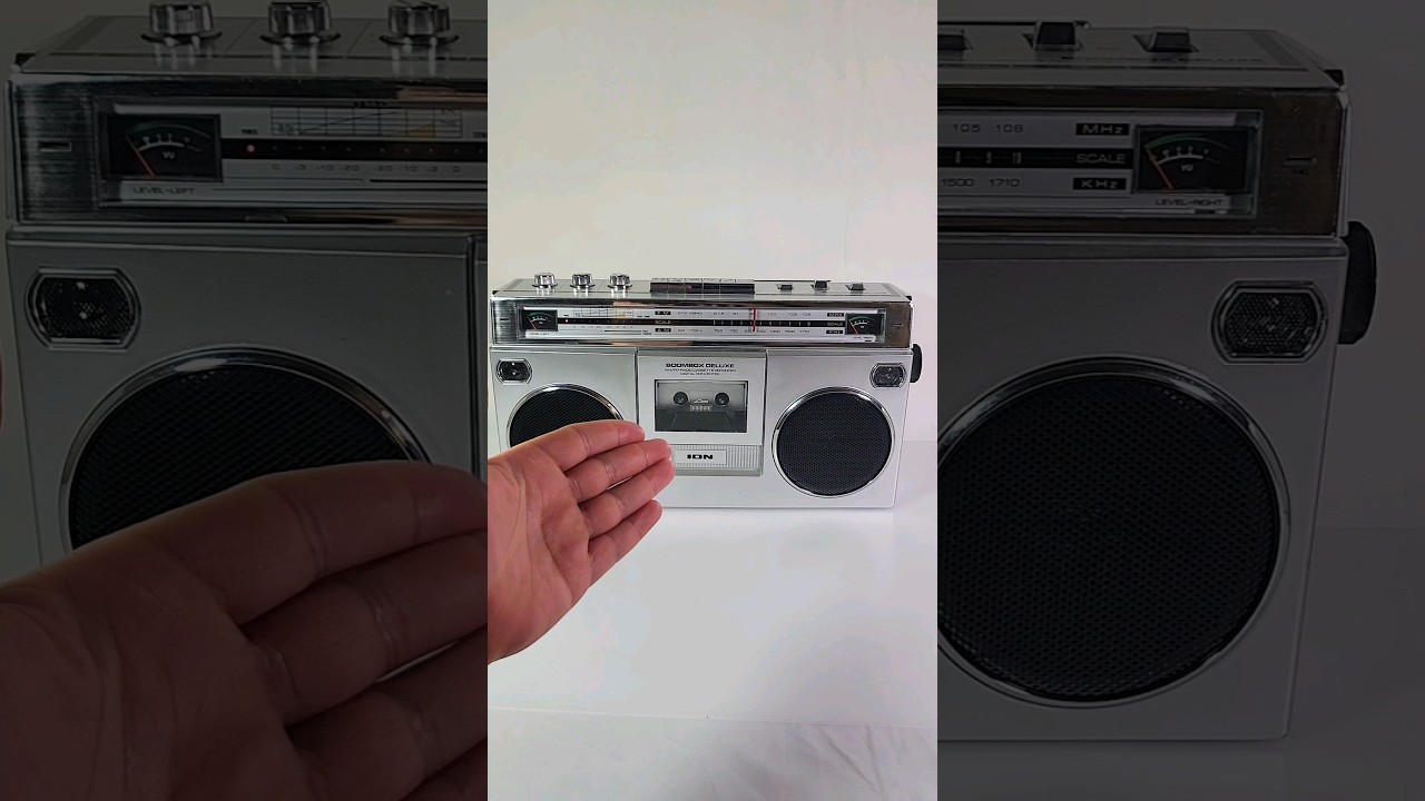 Классическая Bluetooth-колонка! Бумбокс Deluxe от ION.