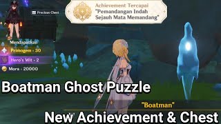 Boatman Ghost Puzzle | New Achievement & Chest | Tsurumi Genshin Impact 2.2