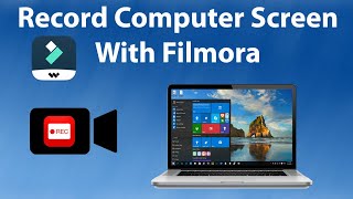 Record Pclaptop Screen With Filmora Record Computer Screen Filmora As Screen Recorder