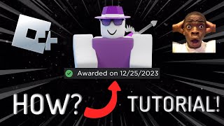 How to check when you earned a badge on Roblox! | (OFFICIALLY PATCHED)