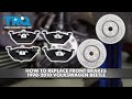 How to Replace Brake Pads Rotors  1998-2010 VW Beetle
