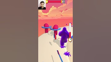 Blob Runner 3D 🚈🔱🚲 All Levels Gameplay IOS Android Levels #28 DI839 CYAJ3