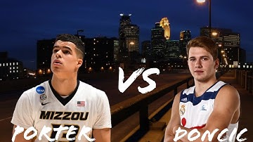 Nba 2k18 Luka Doncic vs Michael Porter Jr! 1v1 Blacktop!