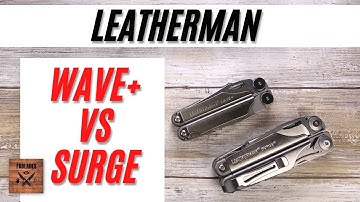 Leatherman Surge VS Wave+ Multitool Pocketknife. Fablades Full Review