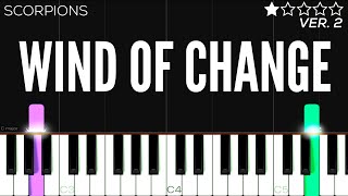 Scorpions  Wind Of Change  Easy Piano Tutorial