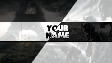 How To Make A Clean  YouTube Banner On Android/iOS