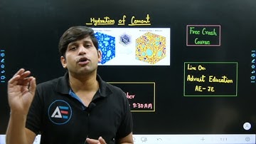 Hydration of Cement | Free crash course| by Ankit Jain sir