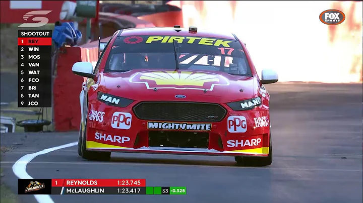 Scott McLaughlin completes first 2.03 at Mount Pan...