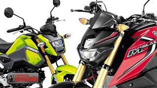 MSX125 SF vs M slaz 150 ดันสปอร์ต 125  150 โตเกินคาด