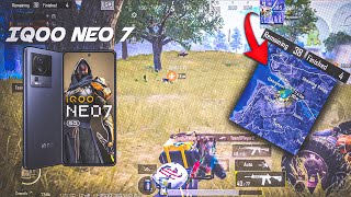 IQOO Neo 7 Competitive Test After 3 Month 🔥 BGMI like T1 Custom💥60 fps gameplay