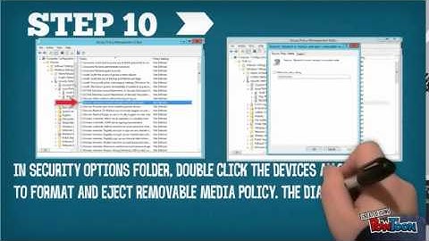 Explain How To Configure Security Policy