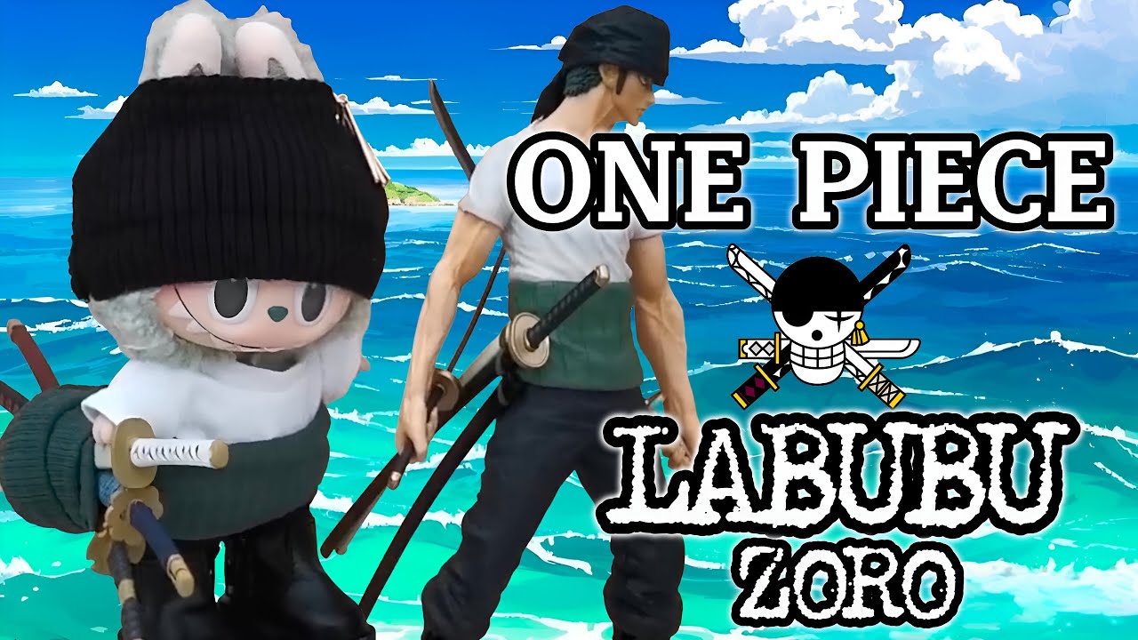 One Piece Zoro rare Labubu customised - YouTube