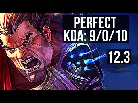 DARIUS vs JAX (TOP) | 9/0/10, 1300+ games, 1.7M mastery, Legendary | KR Diamond | 12.3