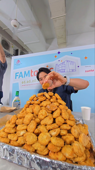 300 Chicken Nuggets Challenge! #foodchallenge