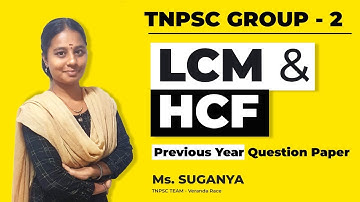 TNPSC Group 2/2A LCM & HCF Previous Years Questions | TNPSC Math