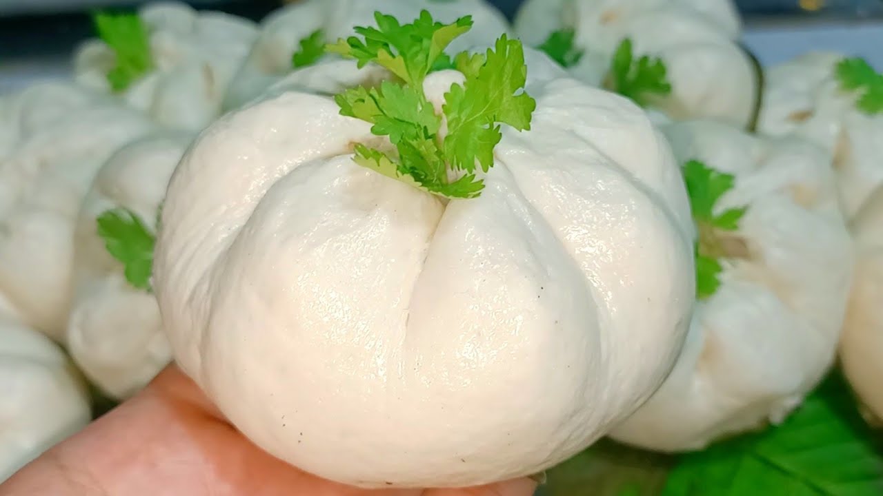 BÁNH BAO/Làm BÁNH BAO Từ BỘT PHA SẴN  TRẮNG MỊN, MỀM XỐP rất Đơn Giản Dễ Làm.